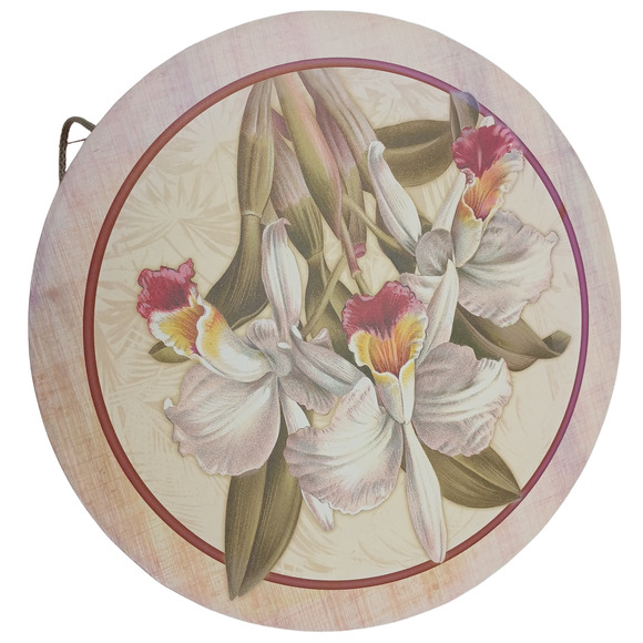 Vintage Church Green Straw Hat w/ Flower & Hat Box – Elegant Floral Style Retro main image 4